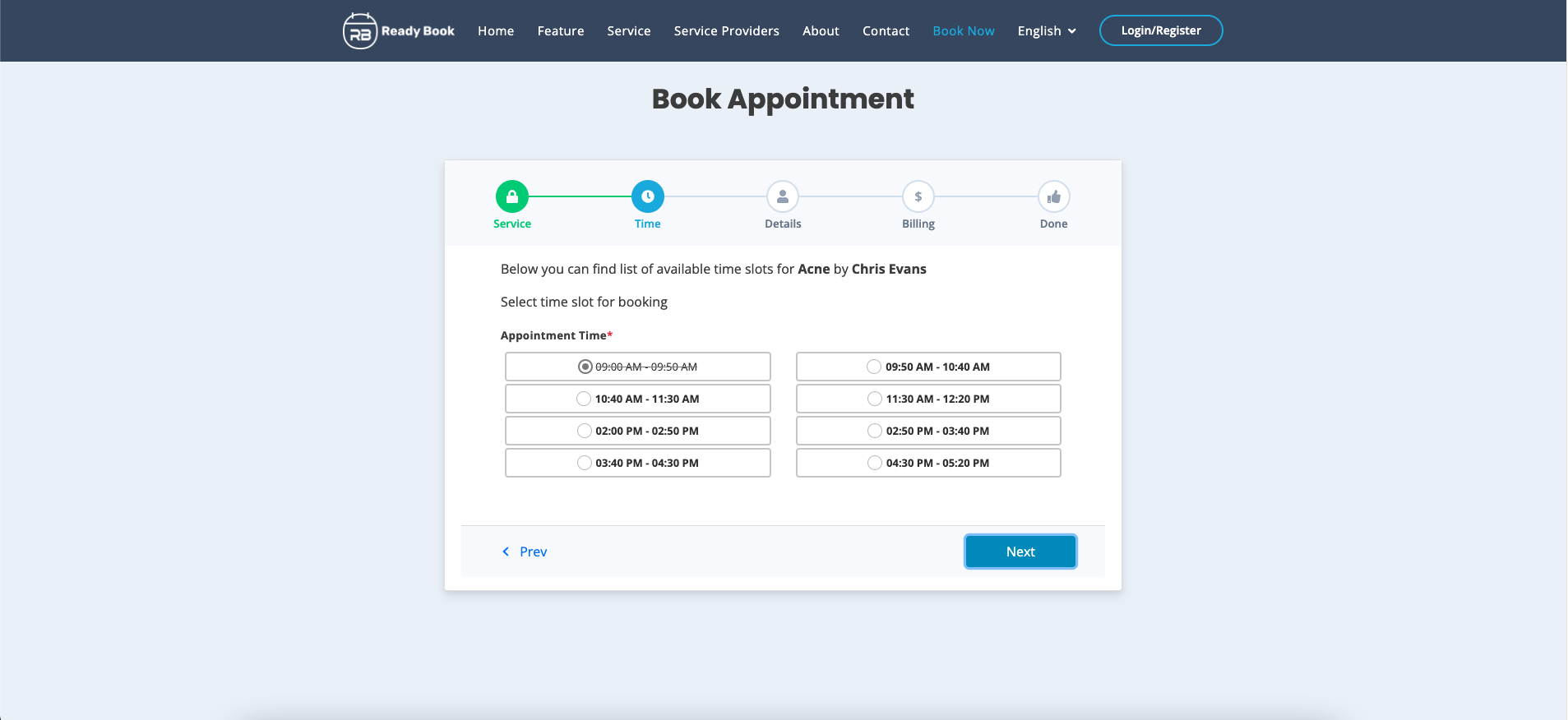 Appointment Booking System - Auto Scheduling Script - Laravel